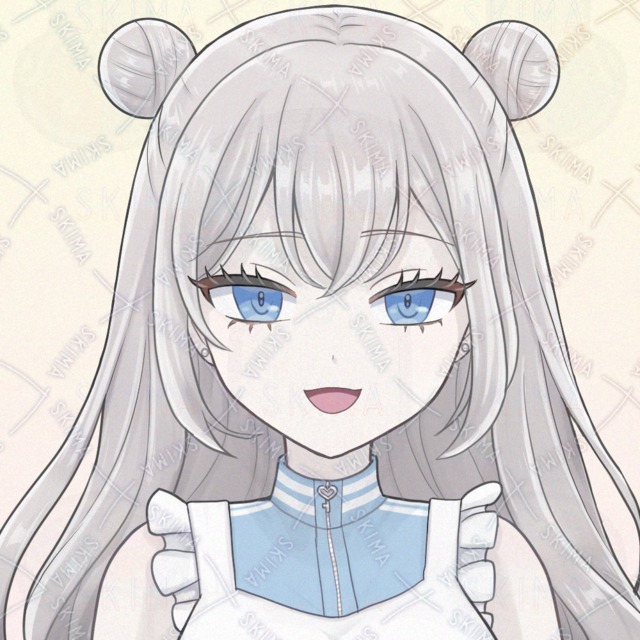 ジャージメイド風女の子アイコン【髪・ジャージ色差分有、全５色】の商品画像