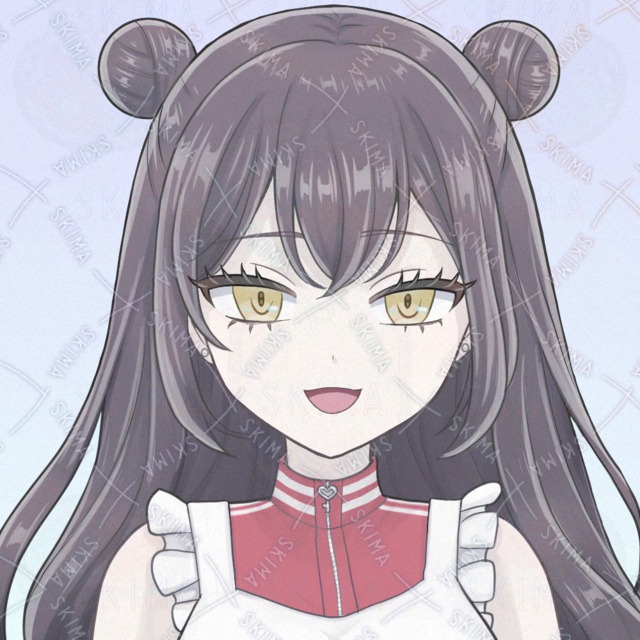 ジャージメイド風女の子アイコン【髪・ジャージ色差分有、全５色】の商品画像3枚目
