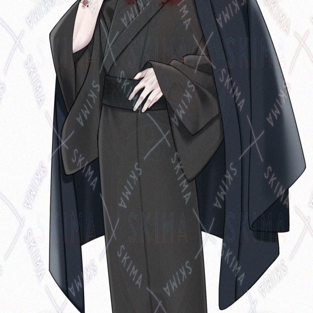 Standing Kimono Male Character Set – 9 Expressions 的商品圖片第 10 張