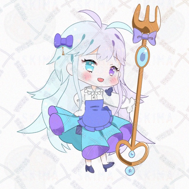 Image 3 of Magical Girl × Cutlery [7 Expression Variations]