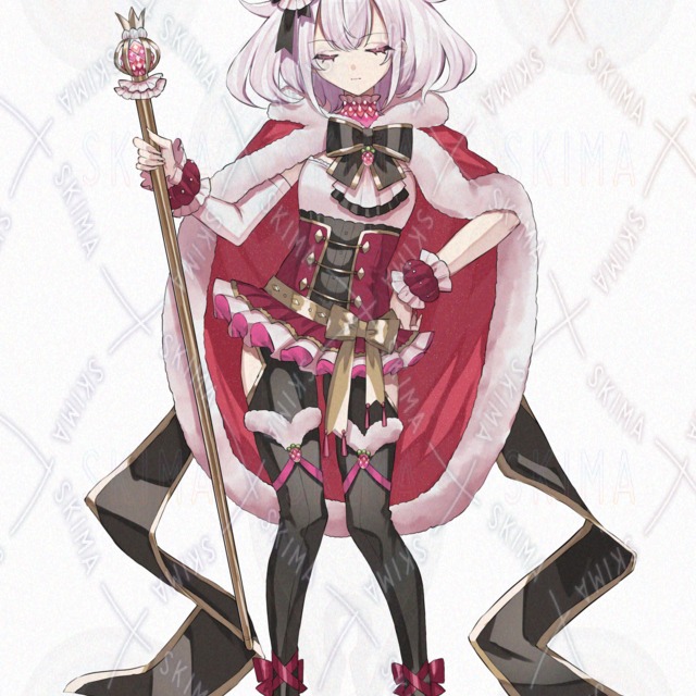 Full-Body Girl Illustration with 9 Expression Variations 的商品圖片第 5 張