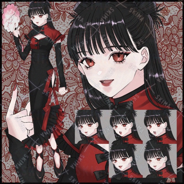 adopt13_Chinese Girl_Facial Expression Variation 6 (Underwear On/Off) 的商品圖片