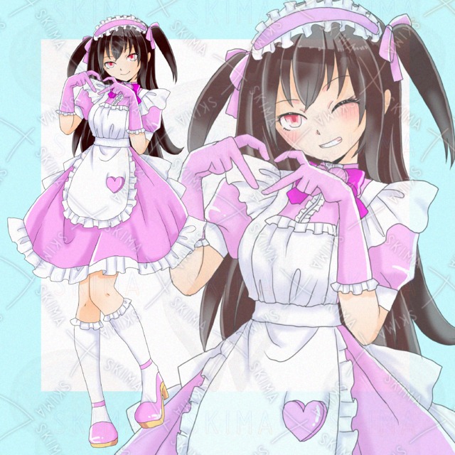 Image of Con Cafe Maid 🌸 7 Expression Variations