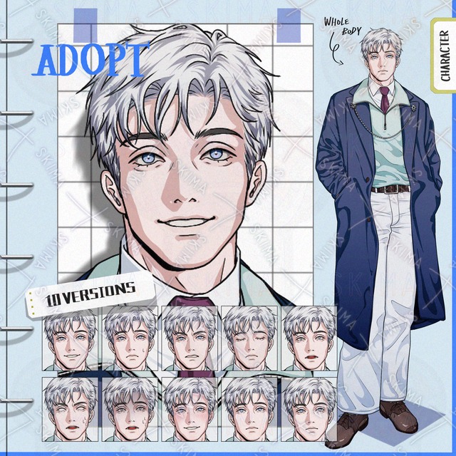 10 Cool-Toned Male Expressions 的商品圖片