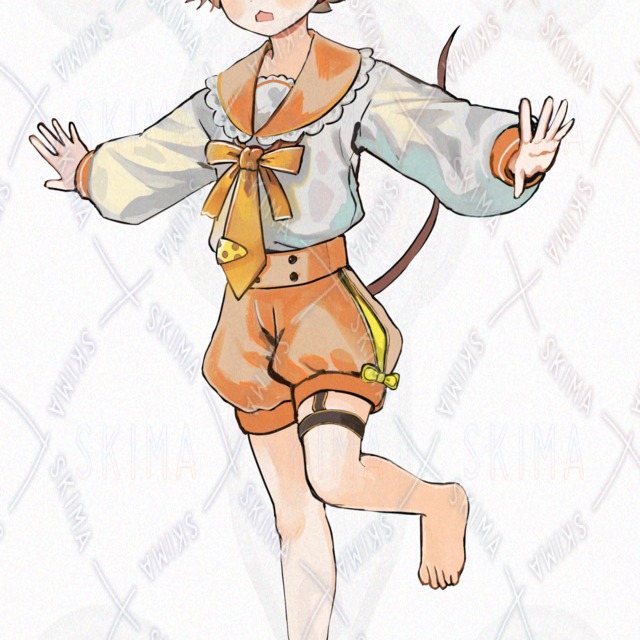 Image 6 of Sailor Boy with Mouse Motif – 10 Expressions