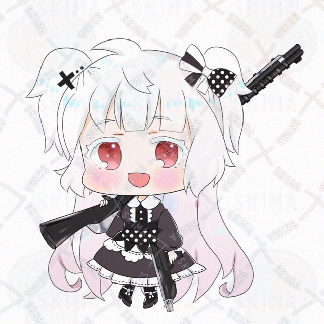 싸우는 소녀【표정 차이 6 상품 이미지 3번째