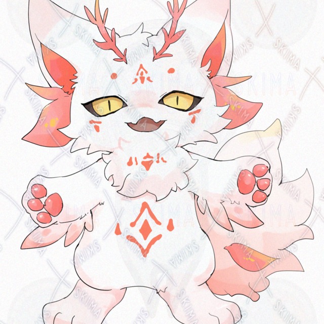 나방 모티브 케모【8가지 표정】표정 8종류 상품 이미지 5번째