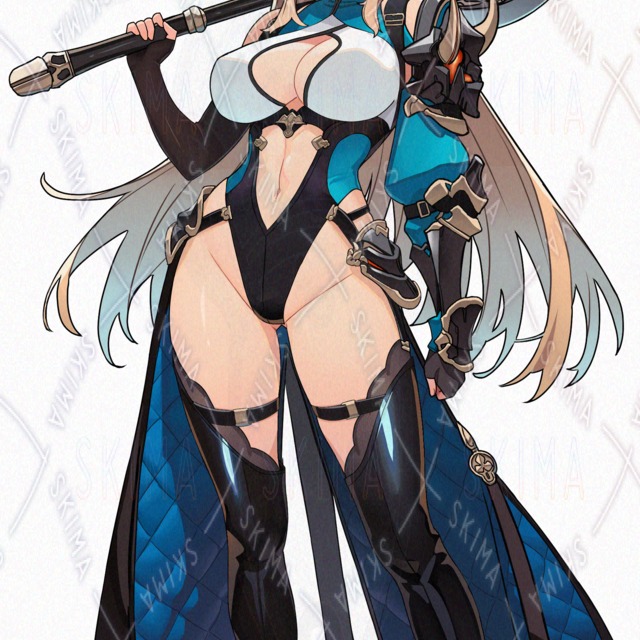 Image 2 of Woman with an Axe [6 Expressions]