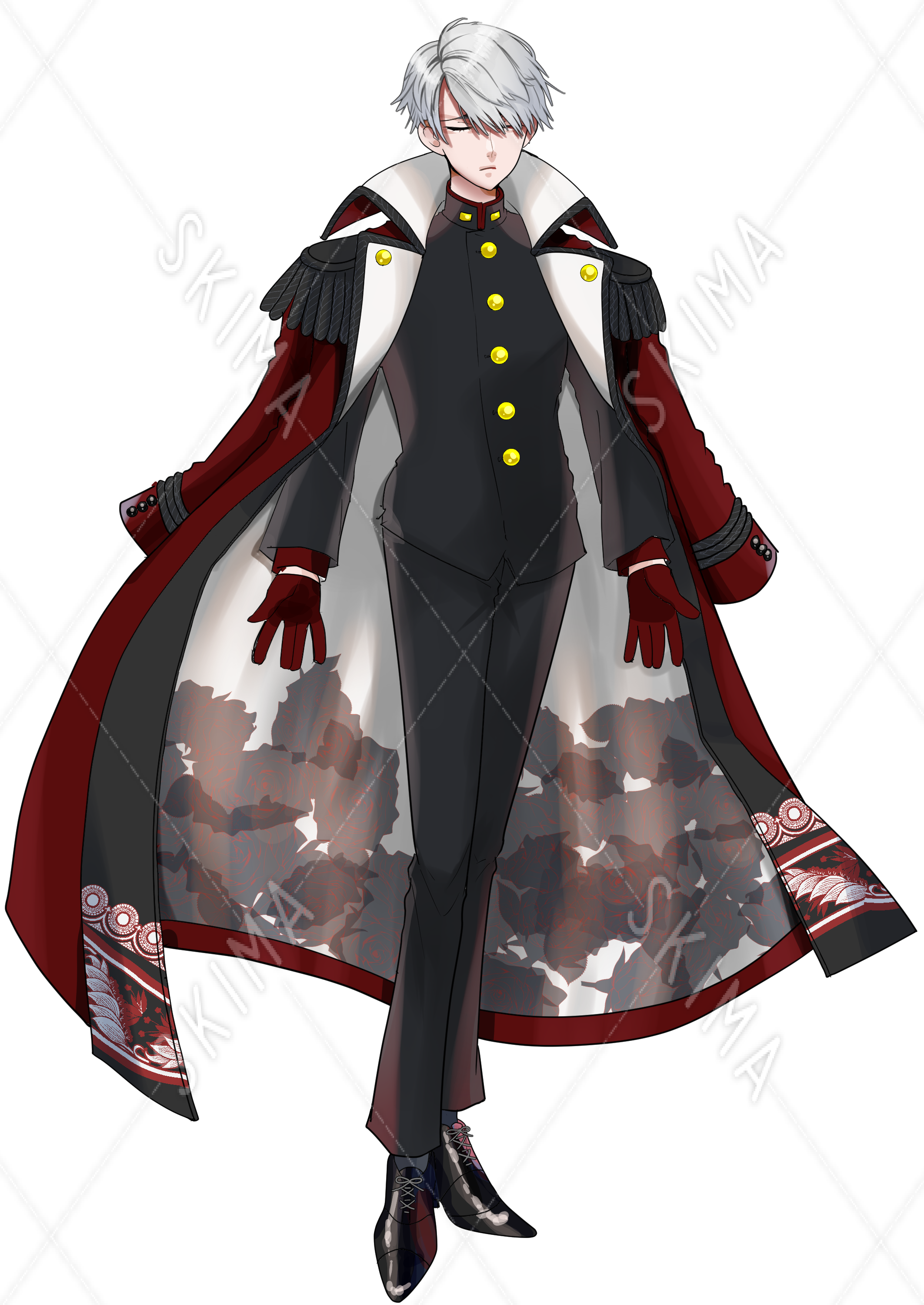 学ラン イラスト 描き方 無料画像