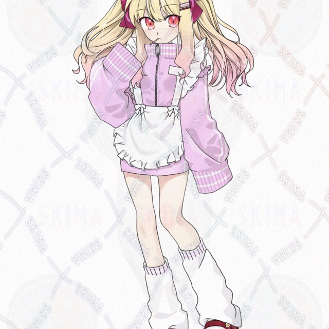Image 6 of Pink Tracksuit Maid Girl