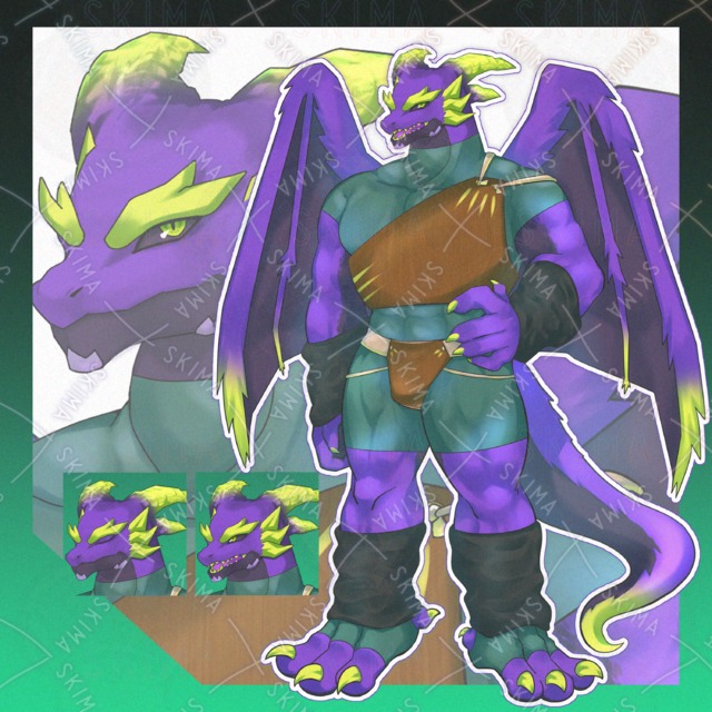 Image of Adoptable Dragonian – Dragon with Wings
