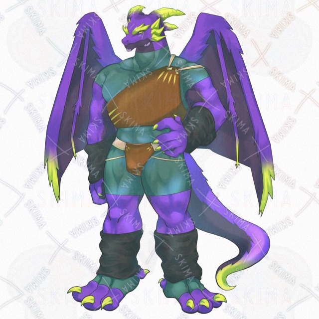 【ADOPTABLES】ドラゴニアン/竜/翼の商品画像2枚目