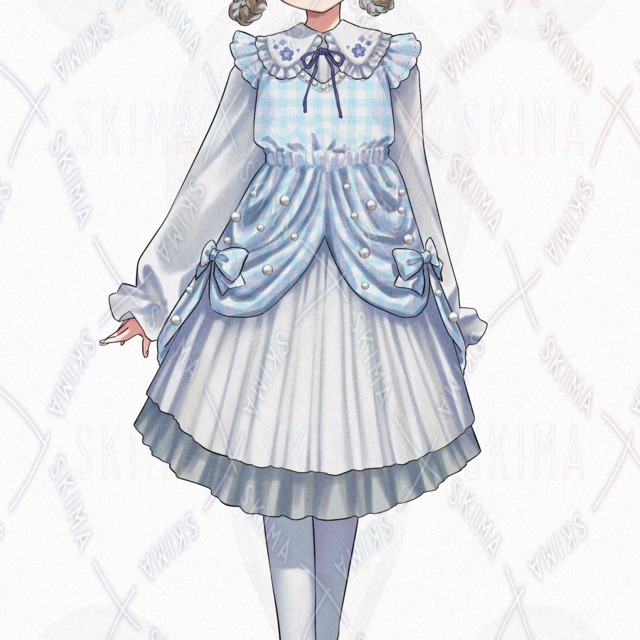 Image 7 of Light Blue Girl