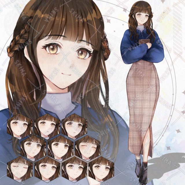 Image of Adopt. Female [10 Expressions]