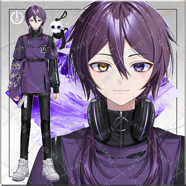 【1点限定】サブカルロックくんとオトモ【IRIAM対応】