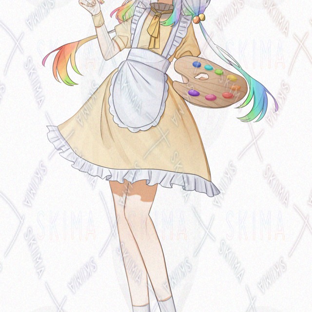 Image 5 of The Girl with the Paint Palette