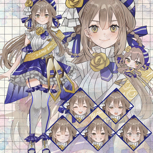 [5 Expressions] Girl in a Frilly Outfit 的商品圖片