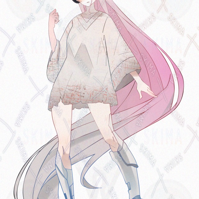 Image 6 of adopt: The Android Whose Memories Were Erased [7 Full-Body Character Art Expressions]