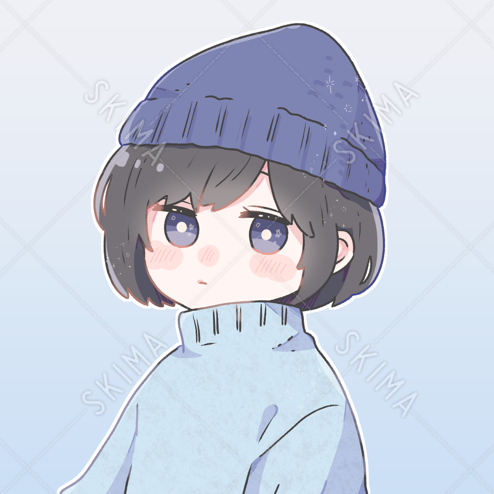 青いニット帽の女の子 スキマ スキルのオーダーメイドマーケット Skima 青いニット帽の女の子 スキマ スキルのオーダーメイドマーケット Skima