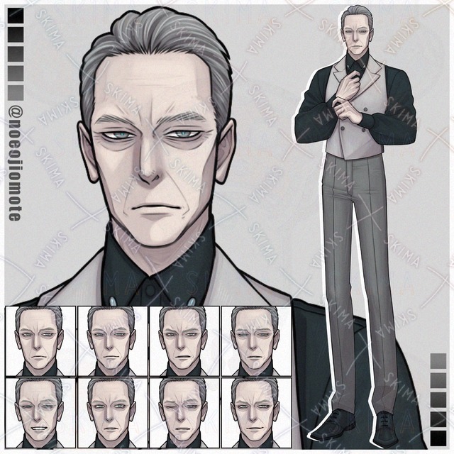 Image of Grandpa – 8 Expressions
