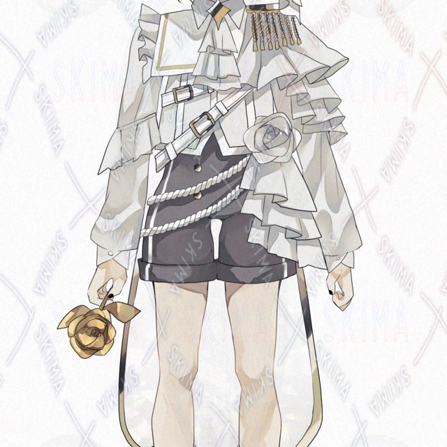 5 Expressions: Boy in Knight's Frilly Outfit 的商品圖片第 6 張