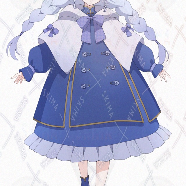 9-Expression Girl with Braid Bundle 的商品圖片第 8 張