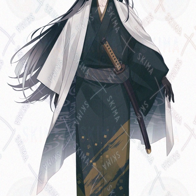 7가지 표정】기모노를 입은 남자 상품 이미지 4번째