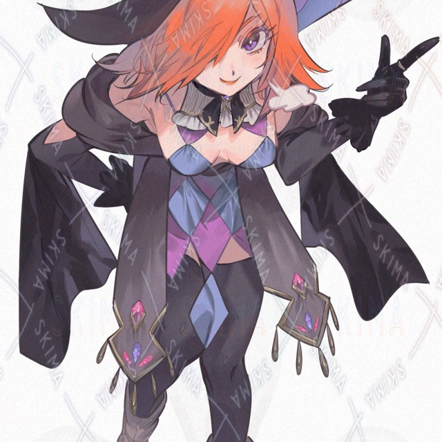 Witch Character Sprite Pack (7 Expressions + 2 Effects) 的商品圖片第 8 張