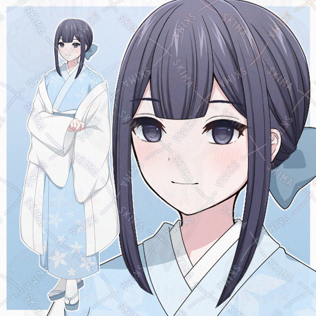 Kimono Woman – 10 Expression Variations 的商品圖片