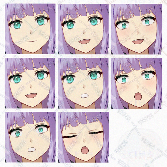 마법사 (표정 8종) 상품 이미지 2번째