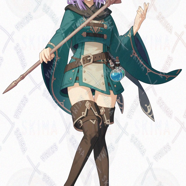 마법사 (표정 8종) 상품 이미지 7번째