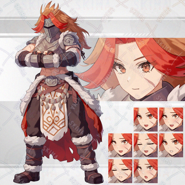 파이터 (표정 8종+가면 차이) 상품 이미지