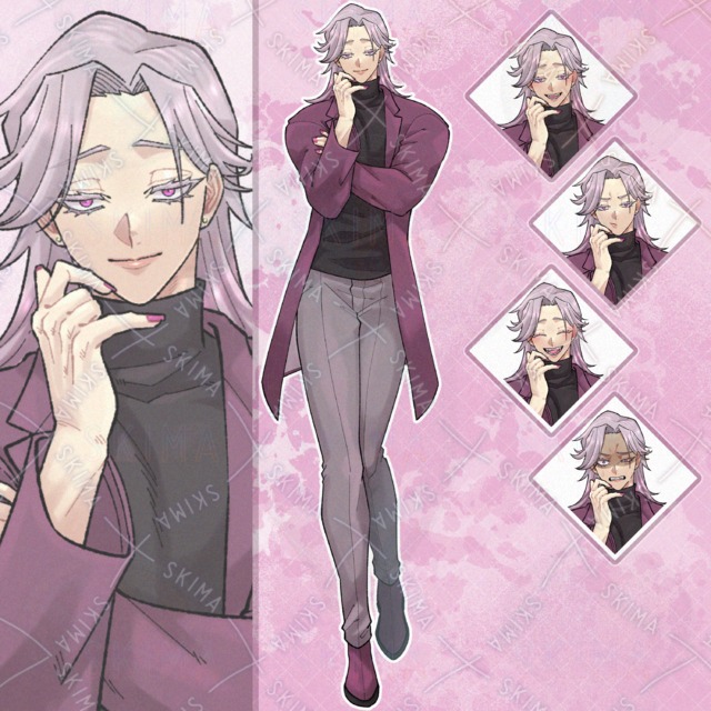 【全身立ち絵】オネエさんの商品画像