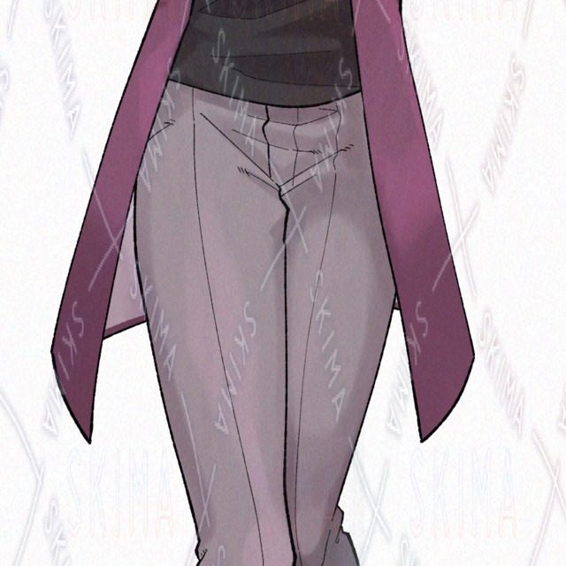 【全身立ち絵】オネエさんの商品画像6枚目