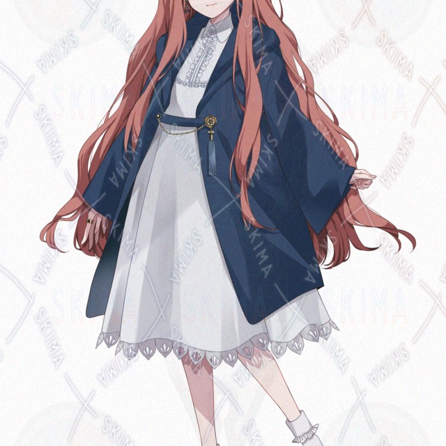 【表情７種】ローブの女の子の商品画像7枚目