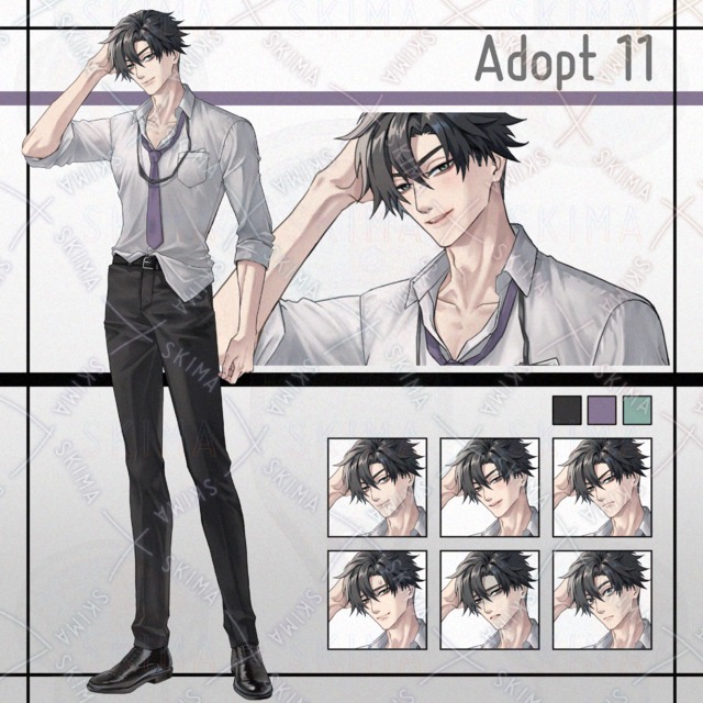 Adopt１１　男性　スーツ　サラリーマン風