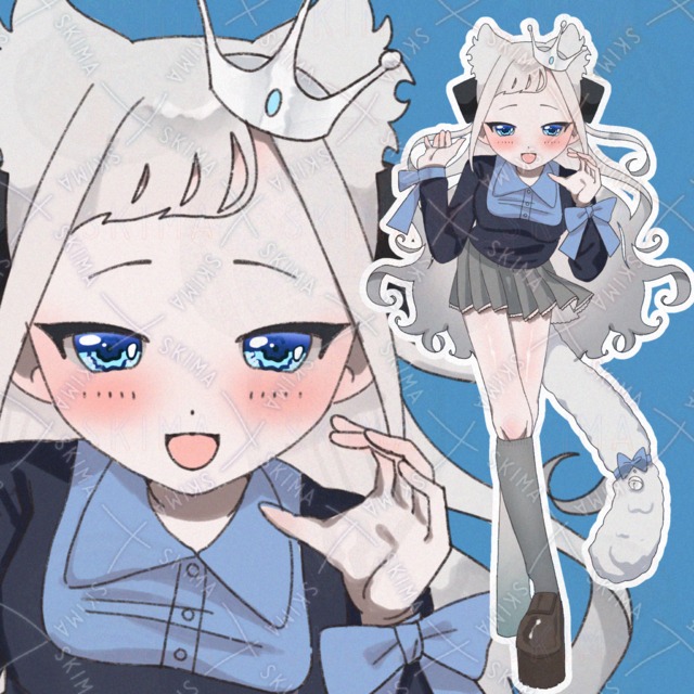 量産型ペルシャネコの女の子