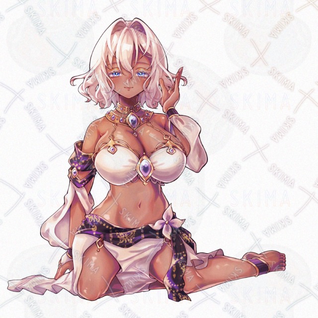 Adopt38_Tanned Woman [10 Expressions] 的商品圖片第 2 張