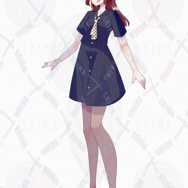 Image 6 of Full-Body Character Sprite with Expression Variations (For TRPGs, Streaming, and Creative Projects)