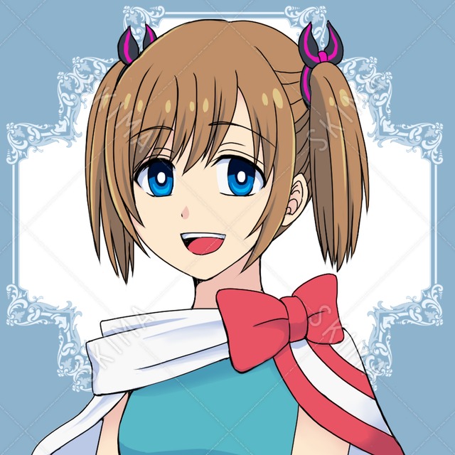 オリジナル少女キャラクターアイコン2