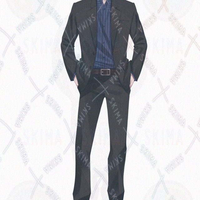 7가지 표정】정장 차림의 남자 상품 이미지 5번째