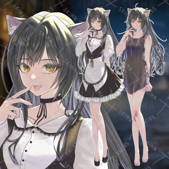 Image of 5 Faces × 2 Outfits: Animal-Ear Maid (Limited-Time Price)