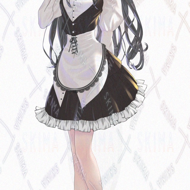 Image 8 of 5 Faces × 2 Outfits: Animal-Ear Maid (Limited-Time Price)