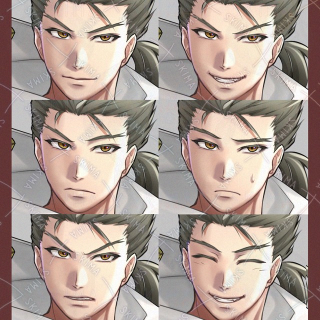 Image 2 of 6 Facial Expressions & Sword Variant – Monk-Soldier Style (Limited-Time Price)