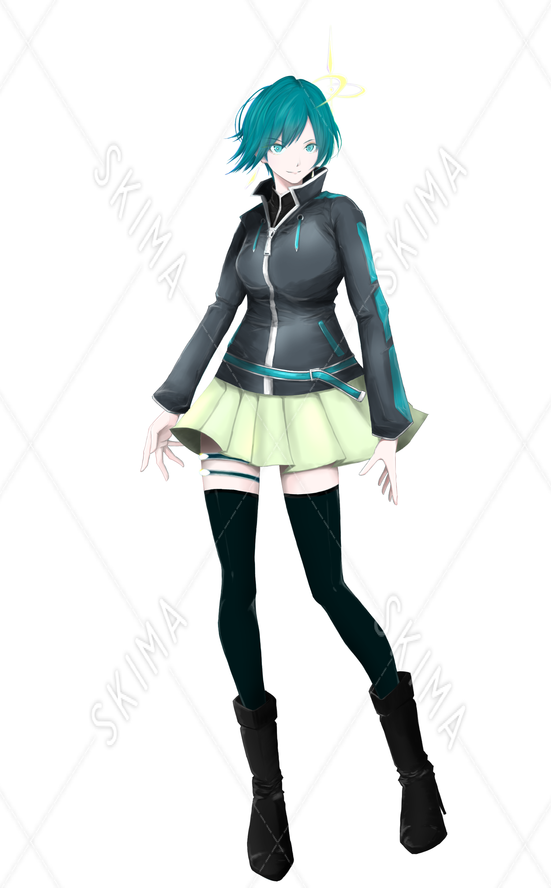 Sfっぽい服装の近未来系女子 表情4種 スキマ スキルのオーダーメイドマーケット Skima Sfっぽい服装の近未来系女子 表情4種 スキマ スキルのオーダーメイドマーケット Skima