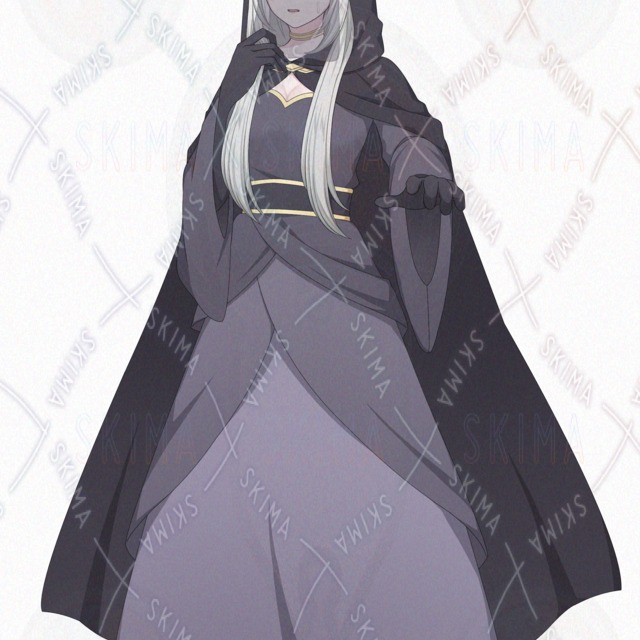 점쟁이 같은 여자【표정 차이 10가지 상품 이미지 7번째