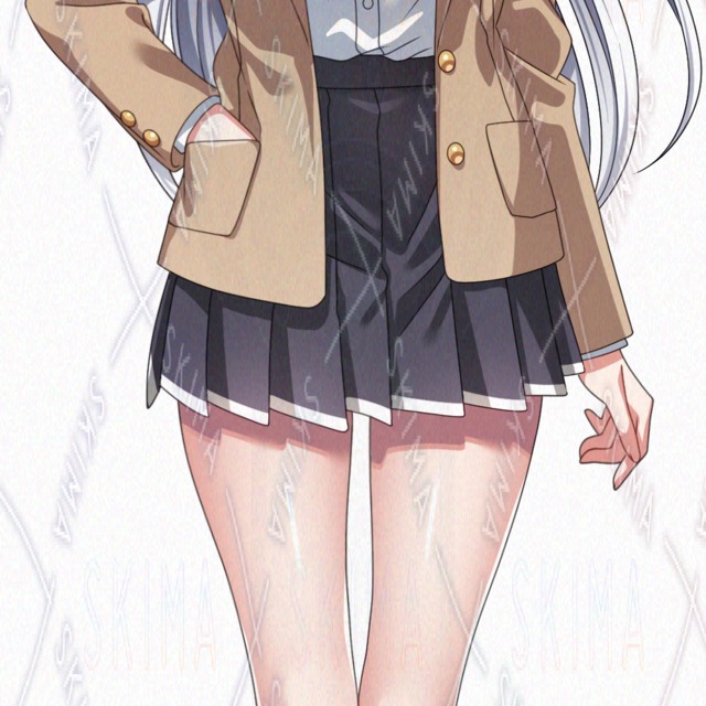 【表情10種】親しみやすい雰囲気の女子高校生の商品画像2枚目