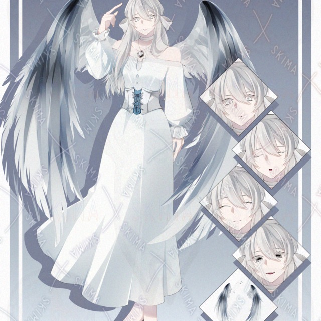 Image of 6 Character Illustrations