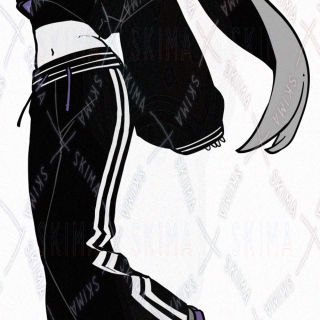 간단한 서 있는 그림 74【표정 5가지】그림 상품 이미지 6번째