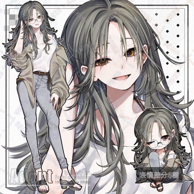 Image of 8 Bored Female Expressions